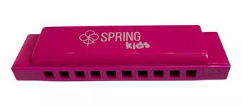 Gaita Spring Kids SPK041R Infantil Rosa