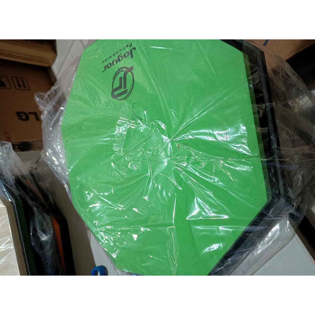 Pad Borracha Jaguar HM-102 Oitavado Verde