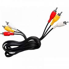 Cabo MXT 3RCAx3RCA 1,8m Audio e Video 8.1.320/8.1.48