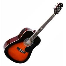 Violao Giannini Performance GD-1 3TS Folk Eletroacustico Aço Sunburst Afinador