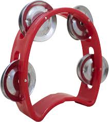 Pandeiro Infantil Spring Kids SPK-05 Vermelho