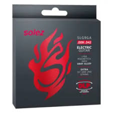 Encordoamento Guitarra Solez SLG9 GA 09 DLP