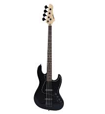 Contrabaixo Rockwave RJB4 BK 4 Cordas Passivo Jazz Bass Preto