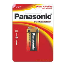 Bateria 9v Panasonic Alcalina 6LF22X