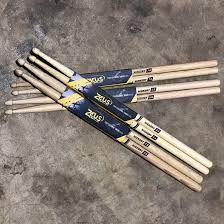 Baqueta Zeus 5A Ponta de Madeira Maple Par